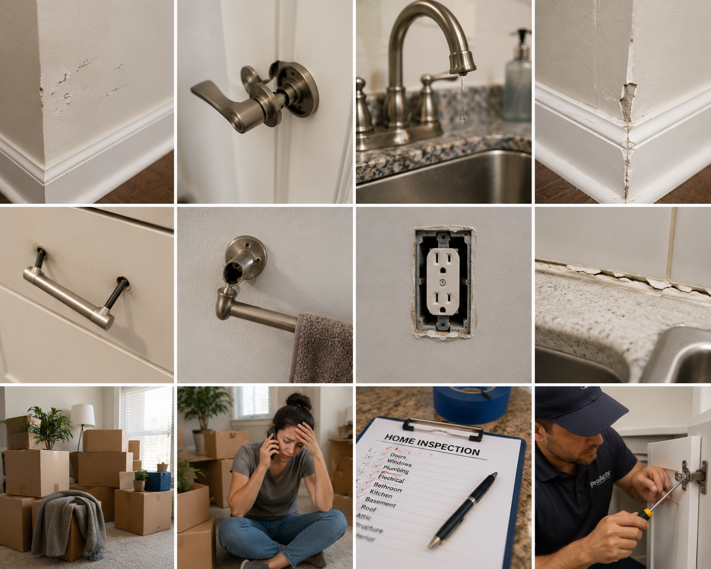 ProActiv Prevention Handyman move in and move out repairs - move out repairs